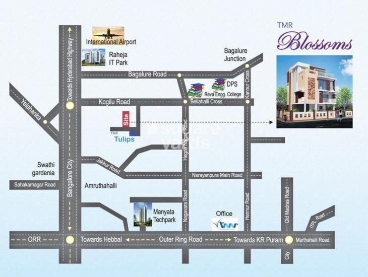 Tmr Blossoms Villa Bangalore Esterno foto